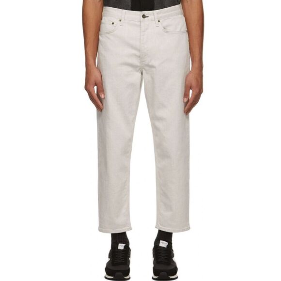 rag & bone Off-White Beck Cropped Jeans NWT Size 31 - Picture 2 of 7